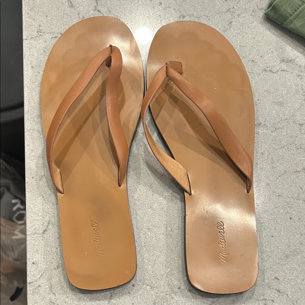 Madewell Brown Leather Sandals